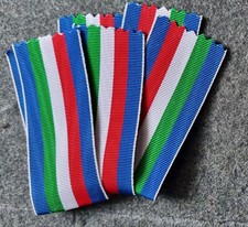 NASTRO NASTRINO x MEDAGLIA RIBBON TRICOLORE RUBAN ANZIANITÁ POLIZIA STATO P.S. na sprzedaż  Wysyłka do Poland