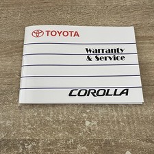 Folheto de registro de serviço ZRE152 Toyota Corolla comprar usado  Enviando para Brazil
