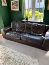 Furniture village leather for sale  CRANLEIGH