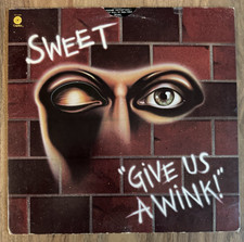 Sweet Give Us A Wink 1976 LP Vinyl Record Capitol VG+/VG+ Tested !!! comprar usado  Enviando para Brazil