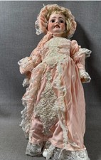 porcelain doll pink lace for sale  Poquoson