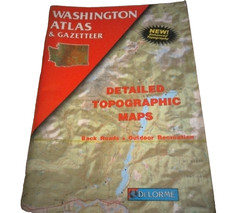 Washington atlas gazetteer for sale  Rutland