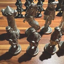Schachfiguren massivem zinn gebraucht kaufen  Seeheim-Jugenheim