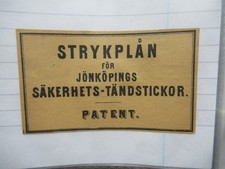 Old swedish matchbox for sale Old swedish matchbox for sale  CHELMSFORD
