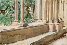 Impresión de arte de pared Tarragona terraza y jardín ca 1908 por John Singer Sargent segunda mano  Embacar hacia Mexico