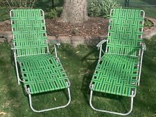 Vintage aluminum webbed for sale  Hastings