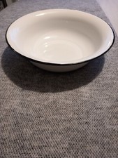 Vintage enamel washbowl for sale  LOUGHBOROUGH