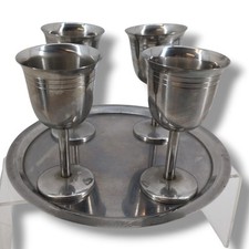 Stainless steel goblets for sale  CASTLEFORD