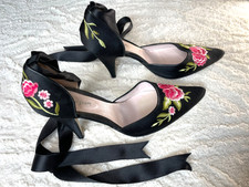 Monsoon embroidered black for sale  BRADFORD
