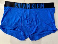 Calvin Klein Intense Power Trunk Masculino Extra Grande Algodão Elástico Azul Claro Novo comprar usado  Enviando para Brazil