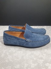 Clarks mens navy for sale  CHELTENHAM