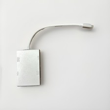 Usado, Adaptador de cabo conversor 4 em 1 tipo-C para DVI VGA USB 3.0 multifuncional UE comprar usado  Enviando para Brazil