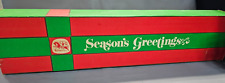 Caixa de papel de embrulho vintage retrô Natal Reynolds alumínio pinhas 30"ARCOS comprar usado  Enviando para Brazil