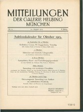 Mitteilungen galerie helbing gebraucht kaufen  Delitzsch