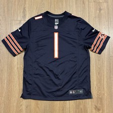 Camiseta Nike Chicago Bears NFL azul marinho XL #1 Justin Fields comprar usado  Enviando para Brazil