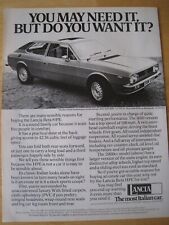 Lancia may need for sale  BRISTOL