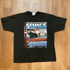 Usado, Camiseta Y2K John Force Awesome Power Castrol GTX NHRA Racing: 2000 2 lados retrô comprar usado  Enviando para Brazil