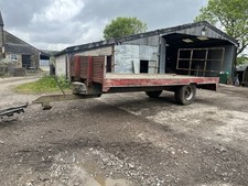 17ft bale trailer. for sale  BUXTON