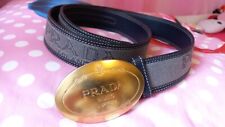 Prada logo gürtel gebraucht kaufen  Dresden