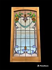 victorian leaded glass window for sale victorian leaded glass window for sale NEW MILTON