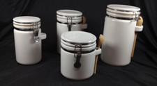 White canister set for sale  Ponca City