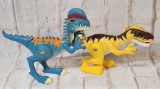 Usado, Jurassic World JW 7" RAPTOR & Dilophosaurus luzes e sons dinossauro universal P comprar usado  Enviando para Brazil