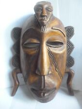 Masque africain bois d'occasion  Saint-Amand-Longpré