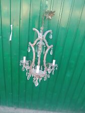Antico lampadario vetro usato  Foggia