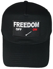 CHAPÉU MEDIDOR DE LIBERDADE ON OFF PATRIOT AMERICA LET'S ROLL LIBERTY DEFENDER BEAST MODE comprar usado  Enviando para Brazil
