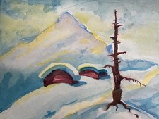 Tolles aquarell traum gebraucht kaufen  Bad Tölz