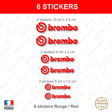 Stickers brembo rouge d'occasion  Nantes-