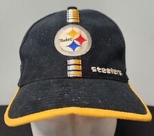 Boné Pittsburgh Steelers 7 1/8 ajustado logotipo atlético NFL Pro Line preto comprar usado  Enviando para Brazil