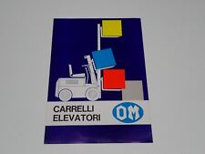 Carrelli elevatori brochure usato  Bussoleno