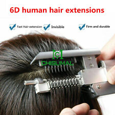 Usado, Micro extensões de cabelo 8A 10-32 polegadas 6D cabelo Remy 50g 100S 10 linhas 13 cores comprar usado  Enviando para Brazil