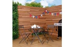 Piece metal bistro for sale  LOUGHBOROUGH