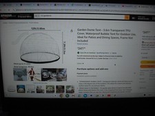 Geodome 3.6 complete for sale  NORWICH