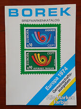 Borek briefmarkenkatalog europ gebraucht kaufen  Rödental