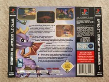 Retrocopertina spyro gateway usato  Palermo