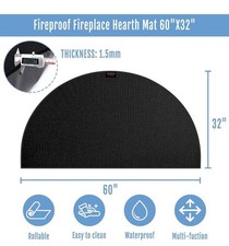 Fireplace hearth rug for sale  Fort Washington