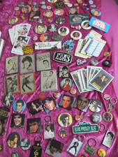 Collection elvis badges for sale  CHESTERFIELD