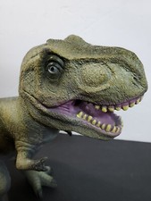 Enorme Toys R Us Dinosaur T Rex 12” T 18” L Grande Borracha Macia Cabeça de Donzela Jurássica comprar usado  Enviando para Brazil