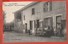 CPA -    COLOMBIER  - 38  -  MONT - CUL -      CAFE BARRIL  -  EPICERIE comprar usado  Enviando para Brazil