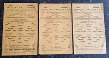 wolverhampton wanderers programmes for sale  WOLVERHAMPTON