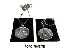 Collana portachiavi illuminati usato  Roma