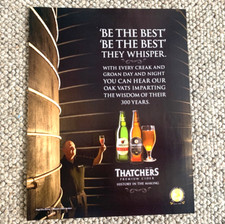 Thatchers cider frameable for sale  PRESTON