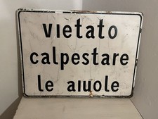 Cartello stradale vintage usato Cartello stradale vintage usato  Campi Bisenzio