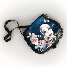 Bolsa feminina Desigual Cirque du Soleil circo zebra estampa lantejoulas renda exclusiva comprar usado  Enviando para Brazil