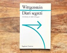 Ludwig wittgenstein diari usato  Imola