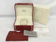 VINTAGE GENUÍNO OMEGA Speedmaster Seamaster caixa de relógio VERMELHO madeira 240906002eA comprar usado  Enviando para Brazil