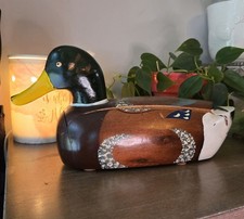 Wooden mallard duck for sale  Roanoke